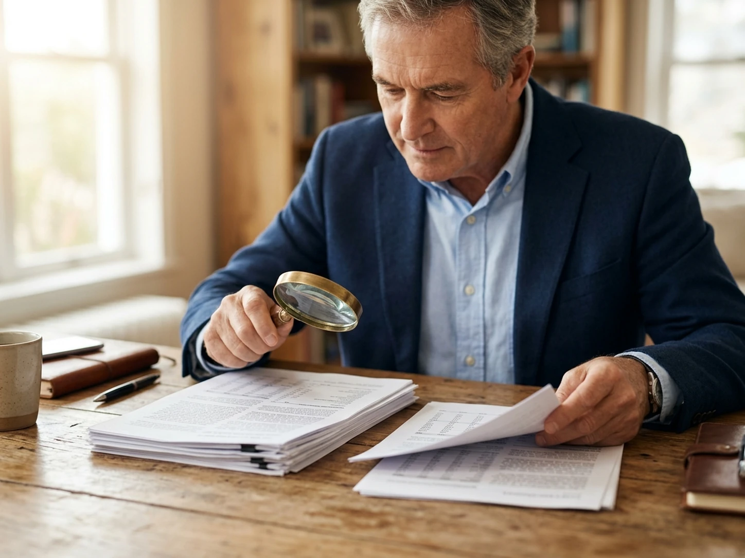 Prüfung für Investoren