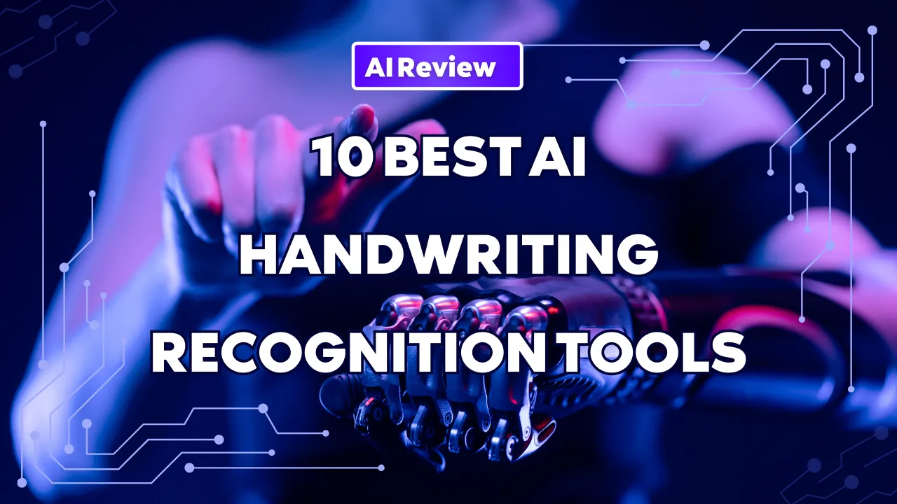 2026 年十大最佳 AI 手写识别工具对比