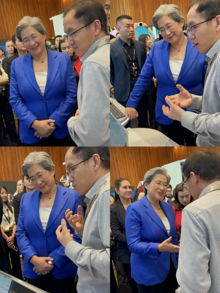 Dr Lisa Su en conversation avec Jiang Ling, fondateur de Xiaoduo Technology