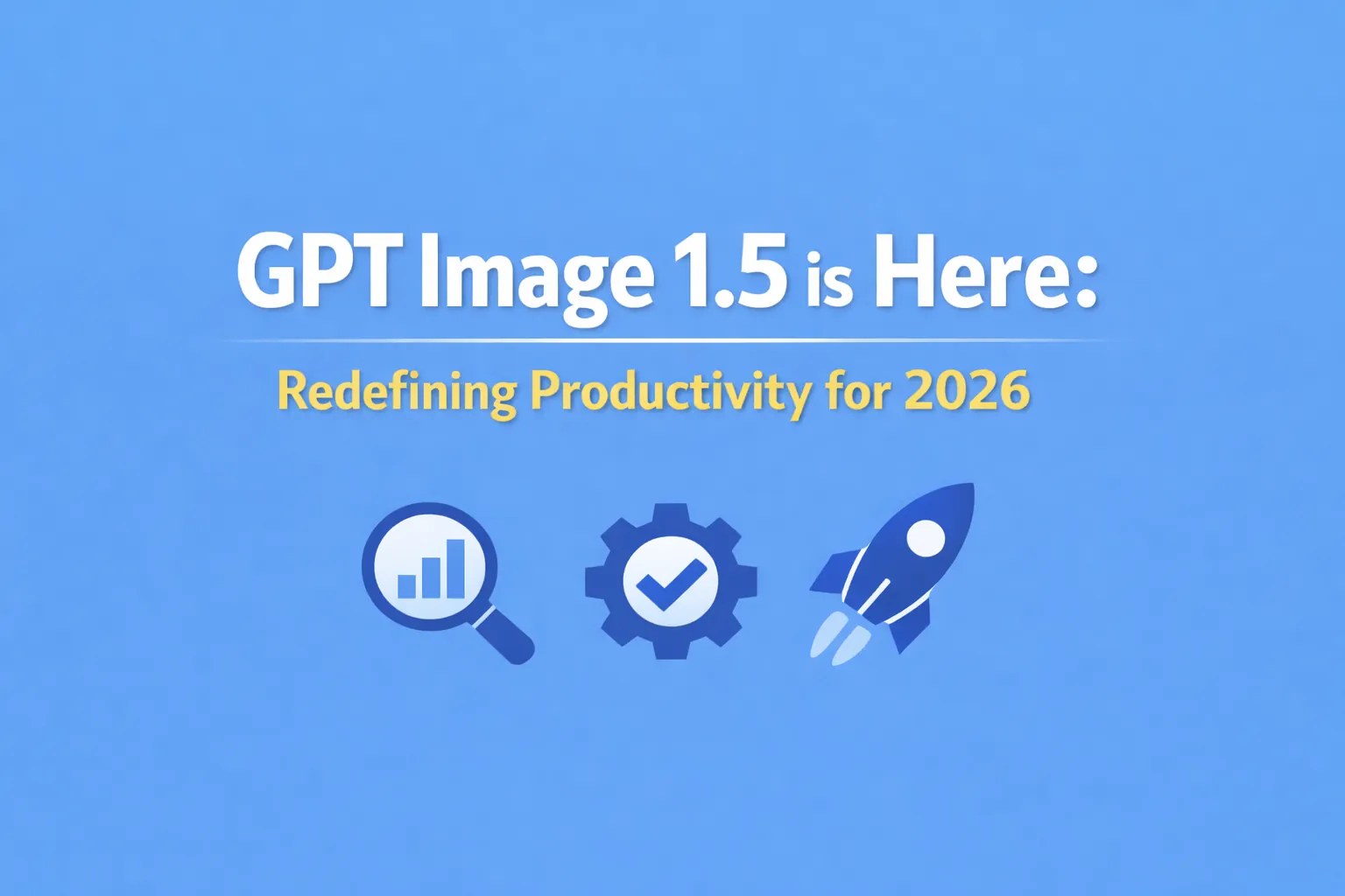 GPT Image 1.5 版本发布:重新定义 2026 年的生产力