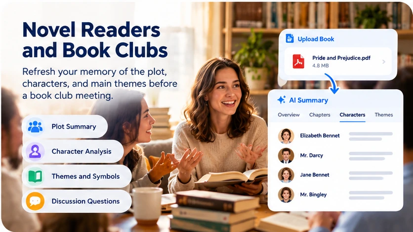 Lecteurs de romans et clubs de lecture