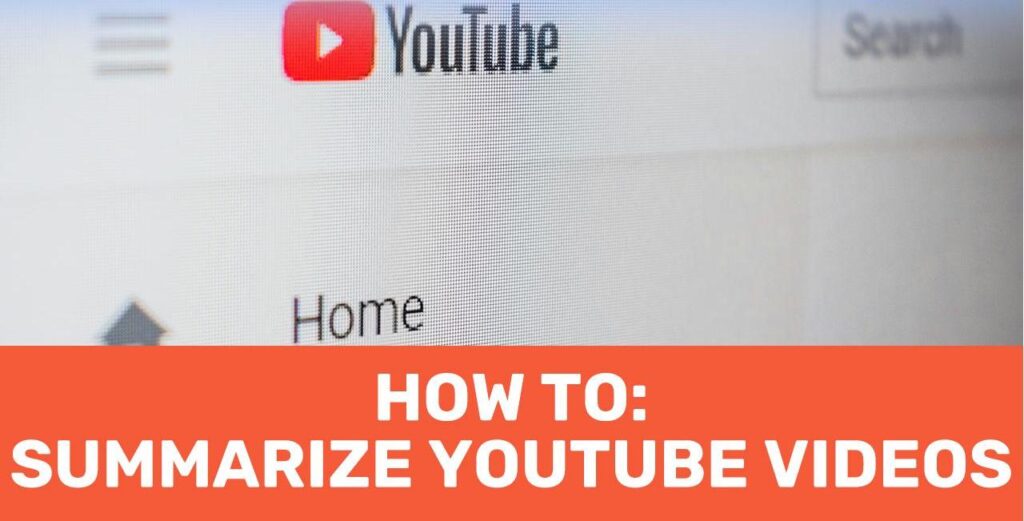 Résumé vidéo YouTube