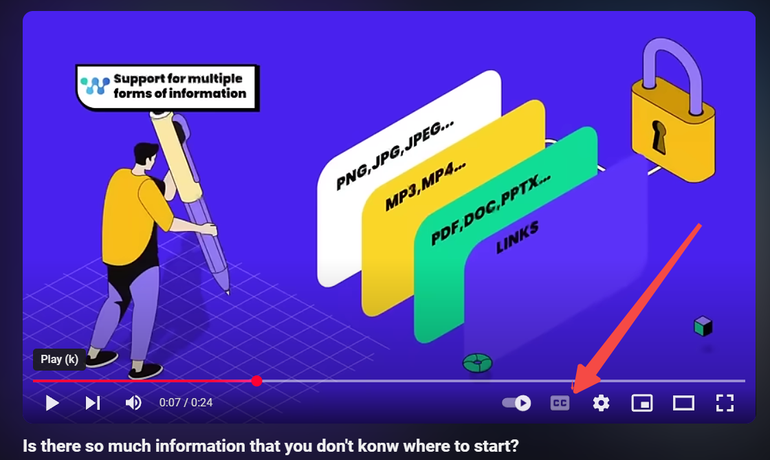 Generador gratuito de transcripciones de YouTube de iWeaver AI