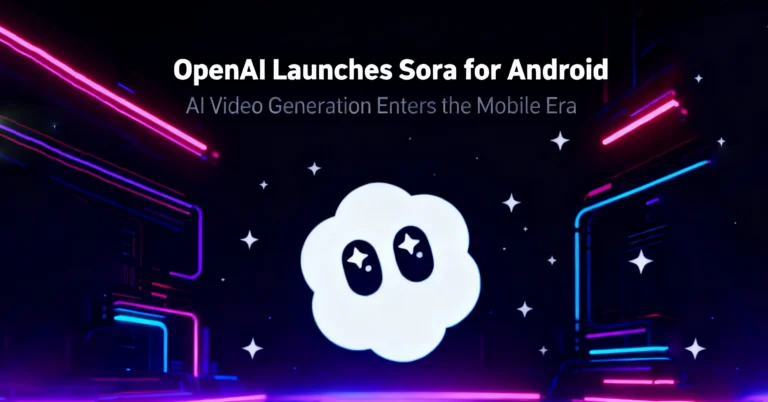 OpenAI Launches Sora for Android — AI Video Generation Enters the Mobile Era
