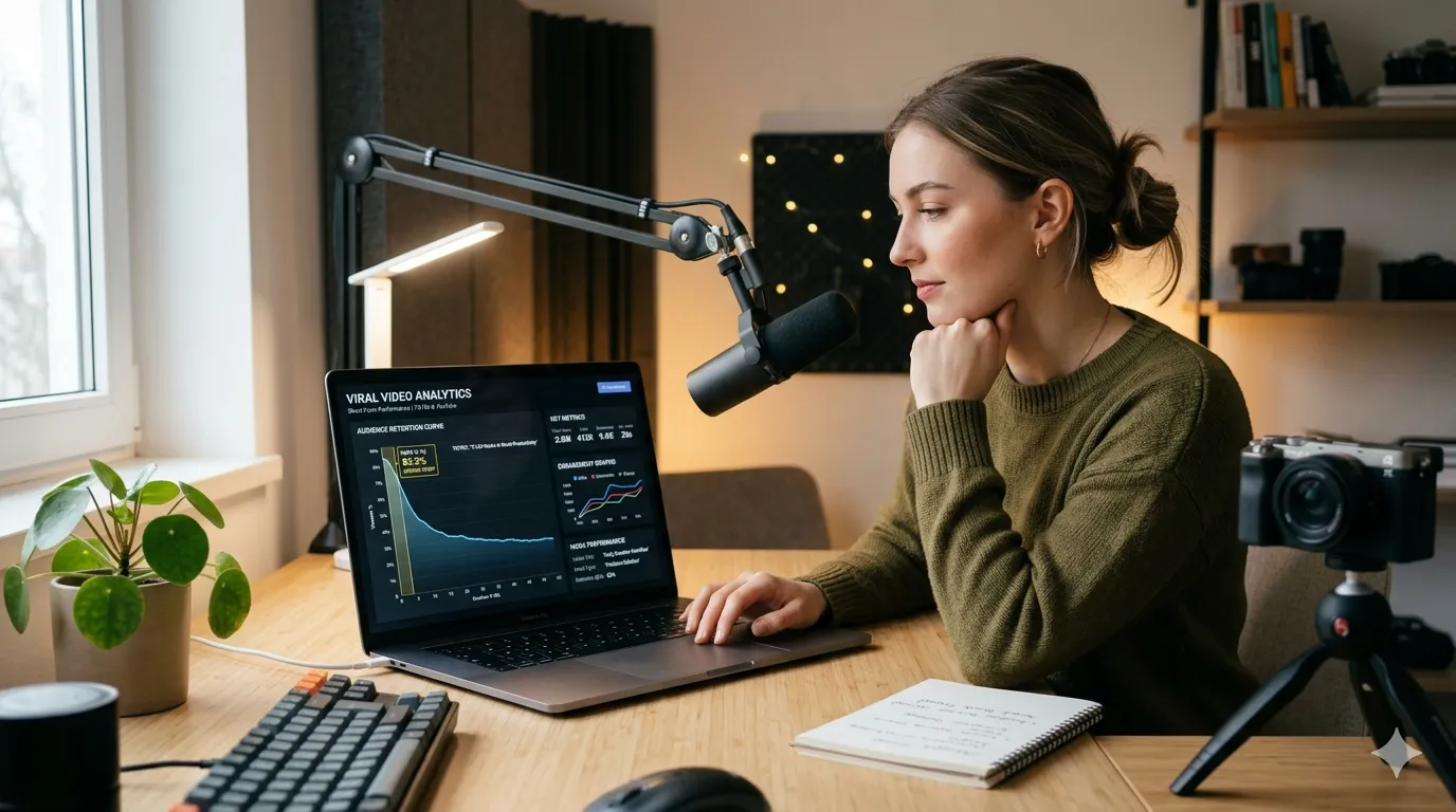 콘텐츠 제작자 바이럴 분석