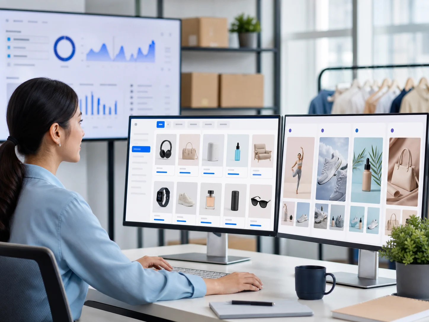 E-commerce ad generation