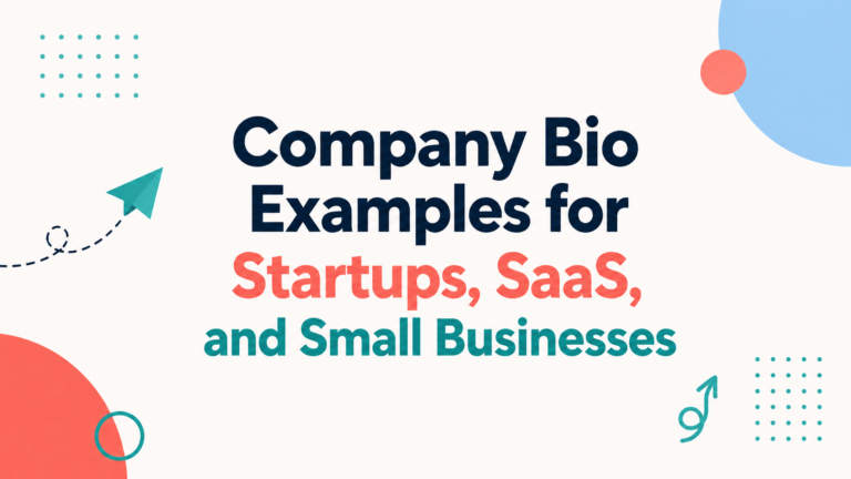 company-bio-examples-for-startups-saas-and-small-businesses