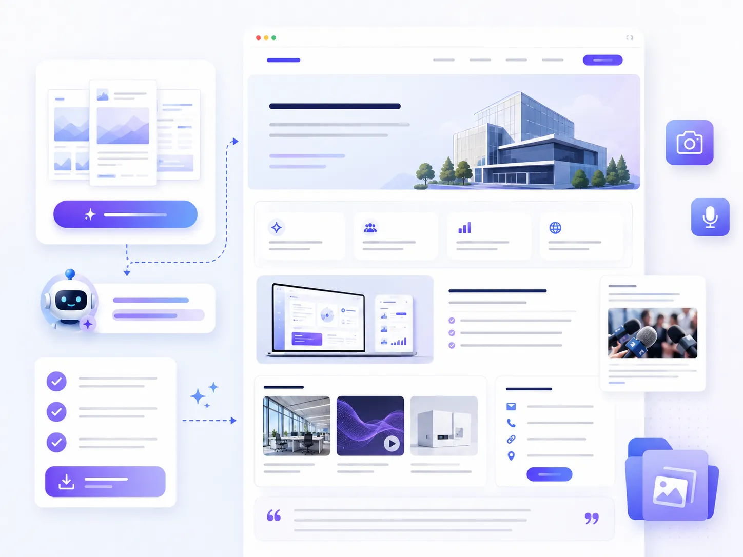 Media Kit Boilerplates