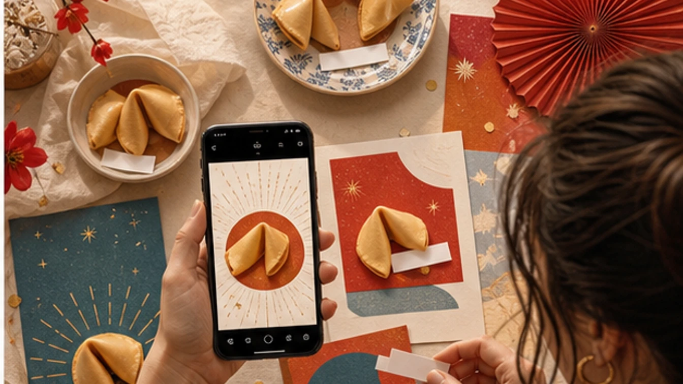 Fortune Cookie Generator Social Posts